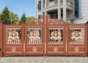 智能懸折門(mén)938-B1（紅古鋼)